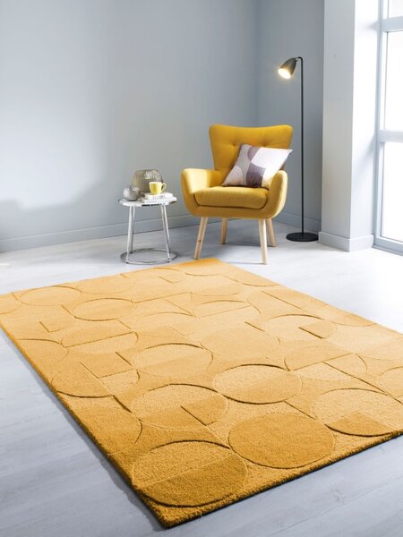 Килим Гиги Жълт Охра 160X230 см, Flair Rugs