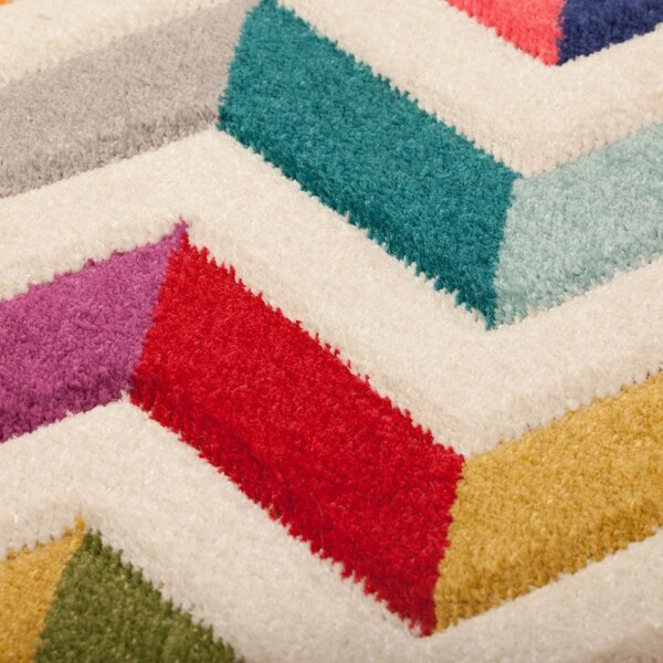 Килим Болеро Многоцветен 160X160 см, кръгъл, Flair Rugs