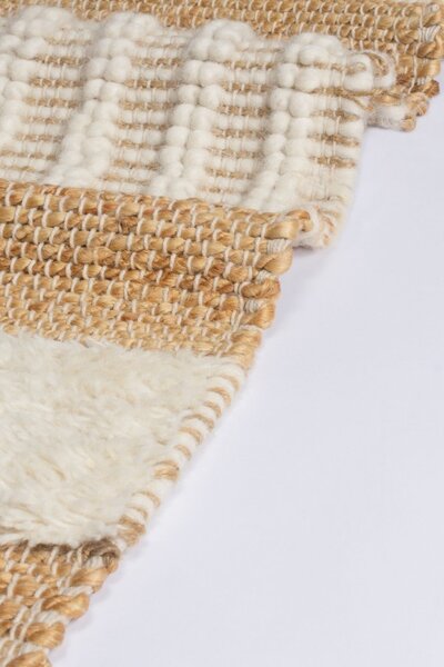 Пътека Медина от естествен юта/ивори 60X230 см, Flair Rugs
