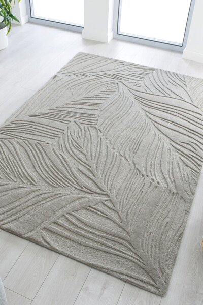 Килим Lino Leaf Сив 120X170 см, Flair Rugs