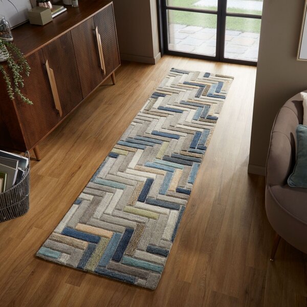 Пътека Русо Натурален/Многоцветен 60X230 см, Flair Rugs