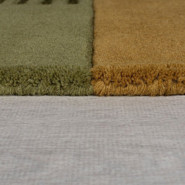 Килим Лозенец Зелен/Многоцветен 120X180 см, Flair Rugs