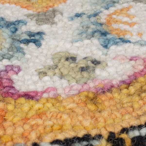 Килим Далия Жълт/Многоцветен 200X290 см, Flair Rugs