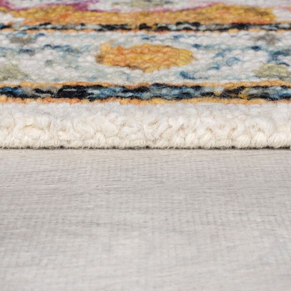 Килим Далия Жълт/Многоцветен 200X290 см, Flair Rugs