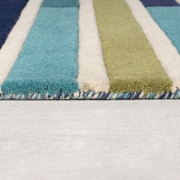 Пътека Пиано Зелена/Многоцветна 60X230 см, Flair Rugs