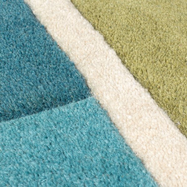 Пътека Пиано Зелена/Многоцветна 60X230 см, Flair Rugs