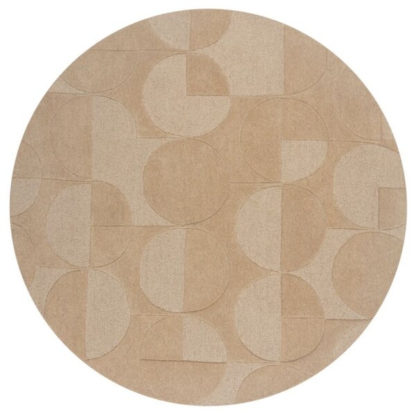 Килим Гиги Натурален 160X160 см, кръгъл, Flair Rugs