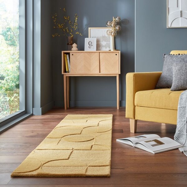Пътека Gigi Жълт Охра 60X230 см, Flair Rugs