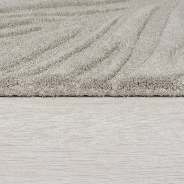 Килим Лино Лийф Сив 200X290 см, Flair Rugs