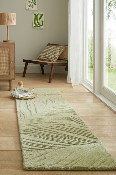 Пътека Lino Leaf Verde Sage 60X230 см, Flair Rugs