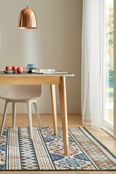 Килим Астер за открито тъмносин 120X170 см, Flair Rugs