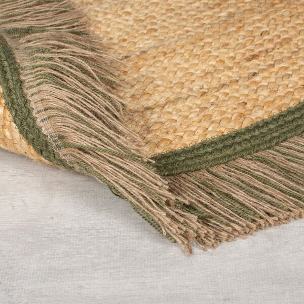 Килим Кахана Зелен 180X180 см, кръгъл, Flair Rugs