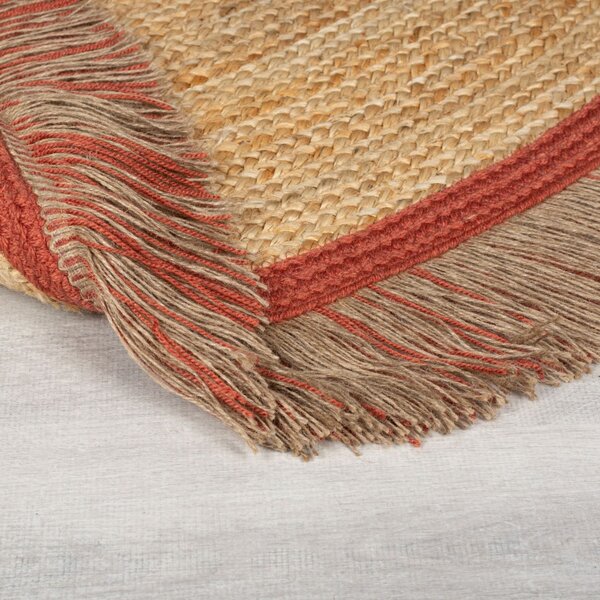 Килим Kahana Terra 180X180 см, кръгъл, Flair Rugs