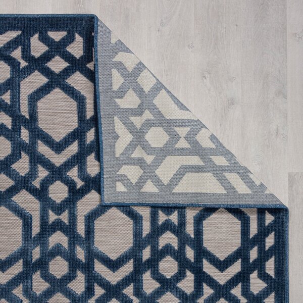 Пътека Оро Синя 66X230 см, Flair Rugs