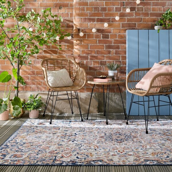 Пътека Mabel Outdoor тъмносиня 80X230 см, Flair Rugs