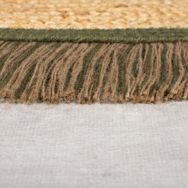 Килим Кахана Зелен 180X180 см, кръгъл, Flair Rugs