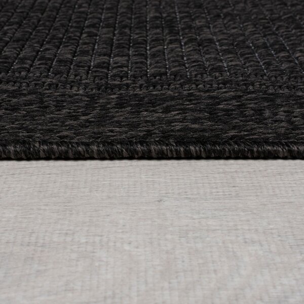 Килим Weave Outdoor CHARCOAL 80X150 см, Flair Rugs