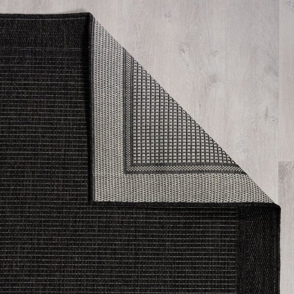 Килим Weave Outdoor CHARCOAL 80X150 см, Flair Rugs