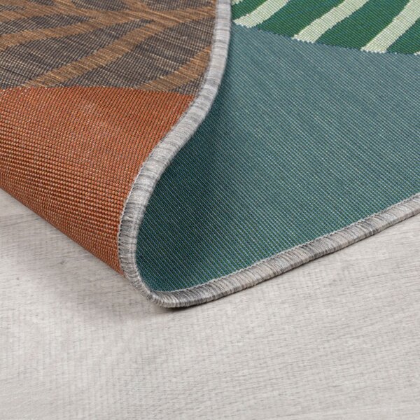 Килим Eric Giraffe Outdoor Natural 160X160 см, кръгъл, Flair Rugs