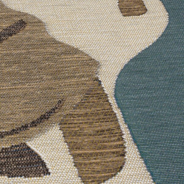 Килим Eric Giraffe Outdoor Natural 160X160 см, кръгъл, Flair Rugs