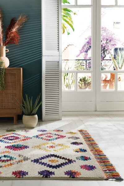 Килим Bohemia крем 80X150 см, Flair Rugs