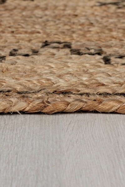 Килим Rowen Natural/Черен 200X290 см, Flair Rugs