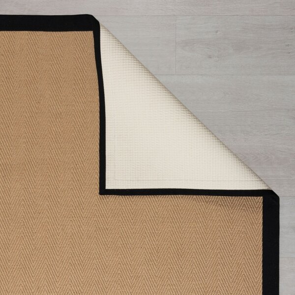 Килим Кира от юта черен 120X170 см, Flair Rugs