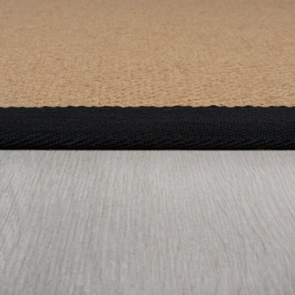 Килим Кира от юта черен 120X170 см, Flair Rugs