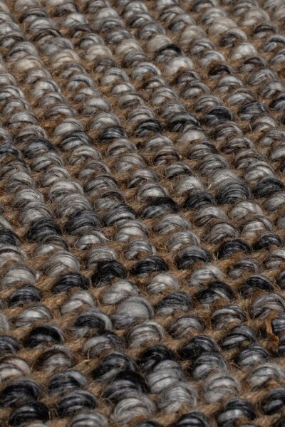 Пътека от юта Ombre сив 60X230 см, Flair Rugs