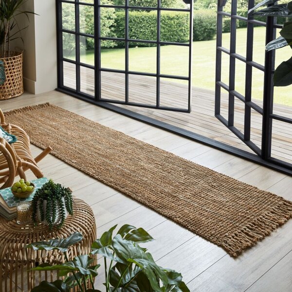 Килим от юта буколе натурален 60X150 см, Flair Rugs