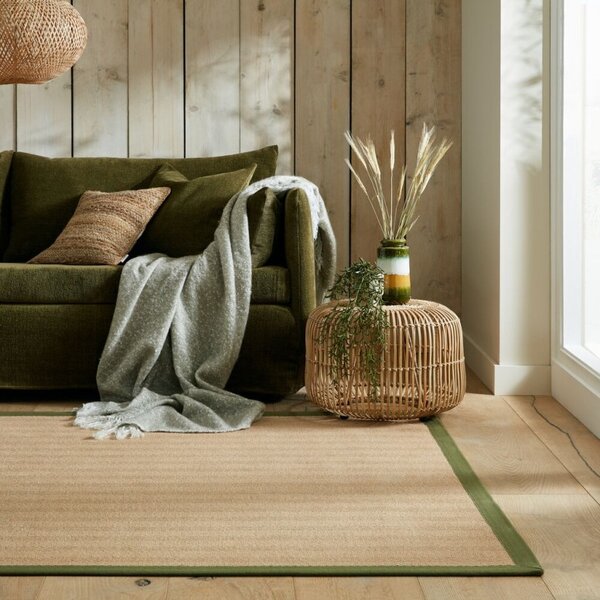 Килим Кира от юта зелено 120X170 см, Flair Rugs