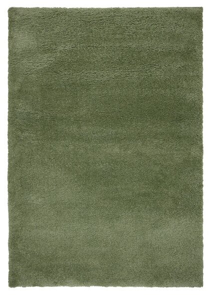 Килим Feather Soft Зелен маслинен 80X150 см, Flair Rugs