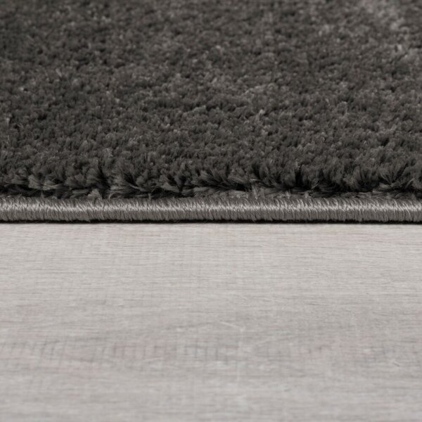 Килим Sheen в тъмен сив цвят 200X290 см, Flair Rugs