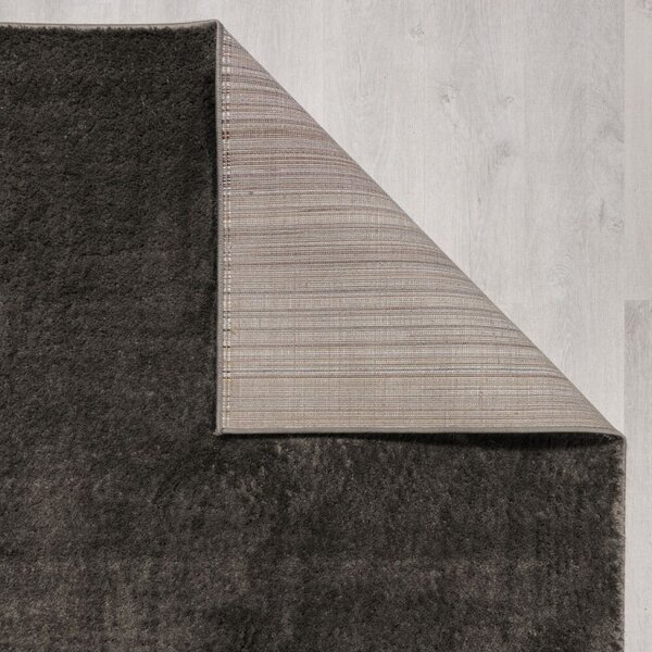 Килим Sheen в тъмен сив цвят 200X290 см, Flair Rugs