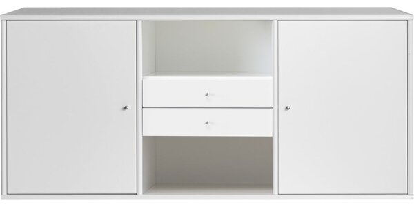 Бял нисък скрин 133x61 cm Mistral - Hammel Furniture