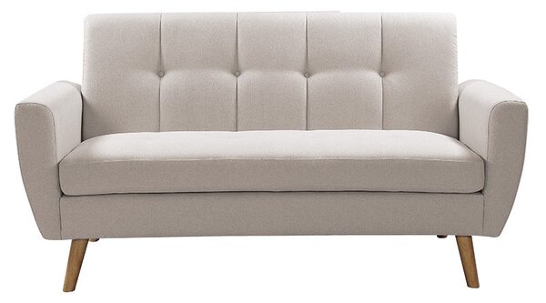 Диван за 2 места Decency текстил бежов 149x75x86 см