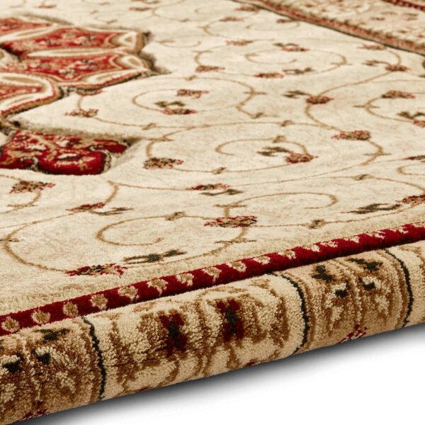 Червено-бежова пътека 67x240 cm Heritage – Think Rugs