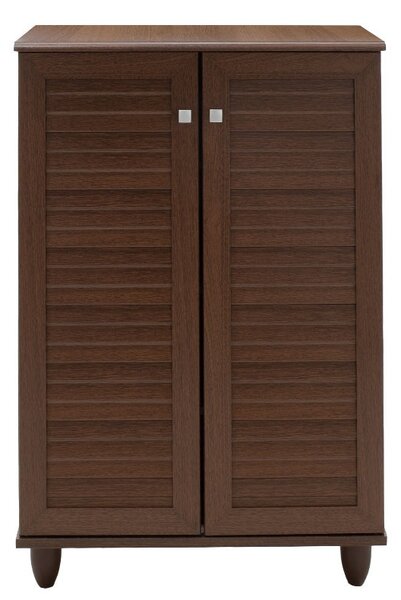 Шкаф за обувки SANTΟ за 10 чифта, цвят орех 60x34.5x91.5см
