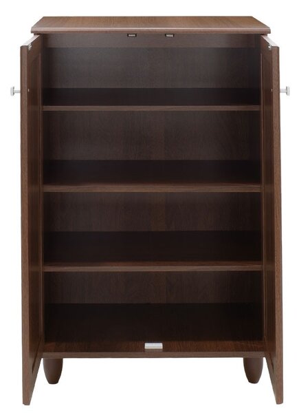 Шкаф за обувки SANTΟ за 10 чифта, цвят орех 60x34.5x91.5см