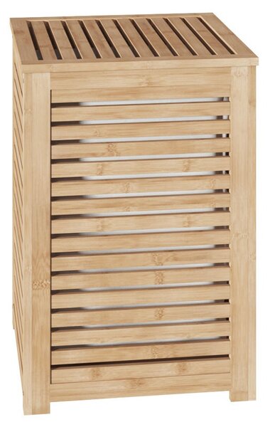 Кош за пране Африка цвят естествено дърво 40x38x58см