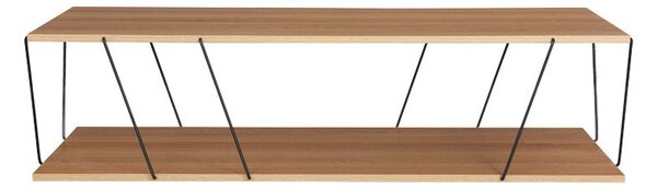 Масичка за кафе Тарс сонома - черен 120x50x30см