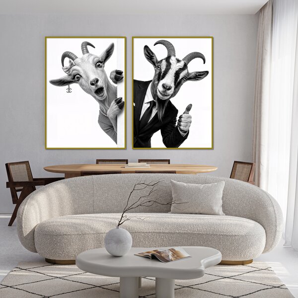 Картини Mr And Mrs Goat