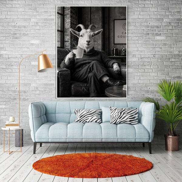 Картина Goat with Coffee