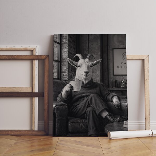 Картина Goat with Coffee