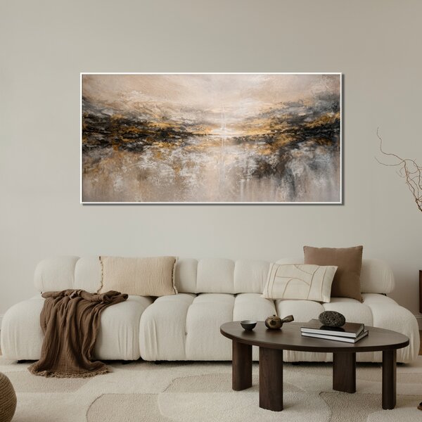 Картина Brown and Beige Abstract