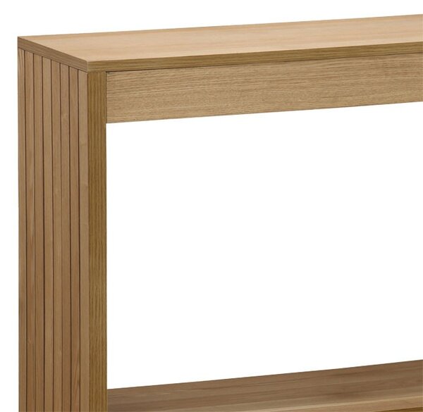 Конзола Focused МДФ цвят естествено дърво 120x35x74см