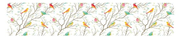 Стикер за прозорец 200x40 cm Birds in the Forest - Ambiance