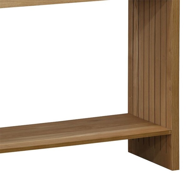 Конзола Focused МДФ цвят естествено дърво 120x35x74см