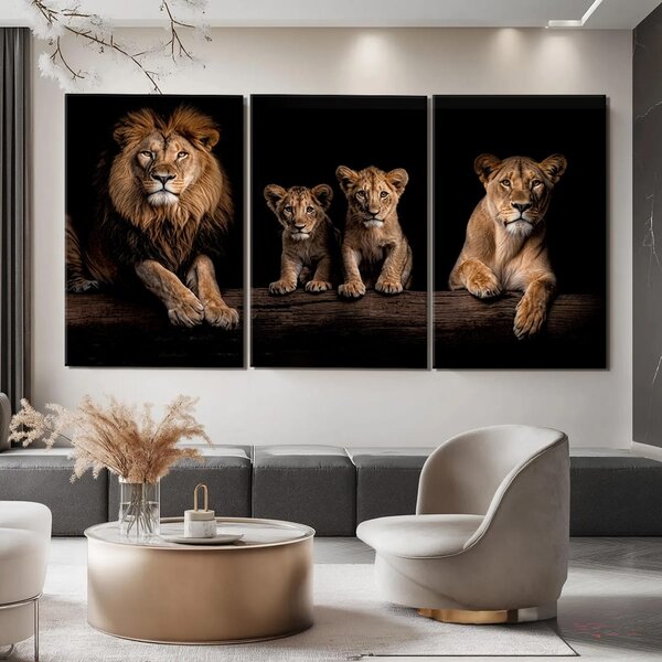 Картини Семейство Лъвове