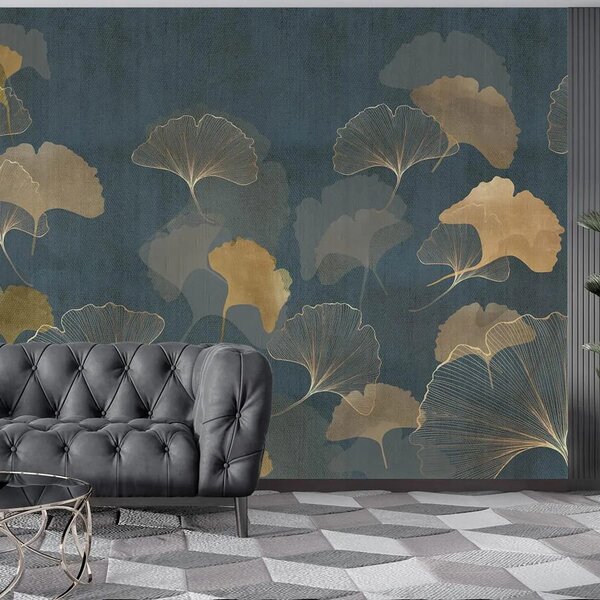 Фототапет Golden Ginkgo